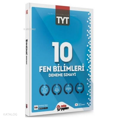 Metin Yayınları TYT Fen  Bilimleri 10 Deneme