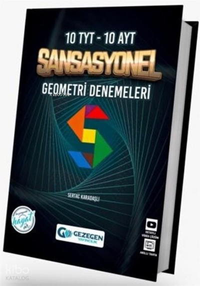 Gezegen Yayıncılık  10 TYT 10 AYT Sansasyonel Geometri Denemeleri
