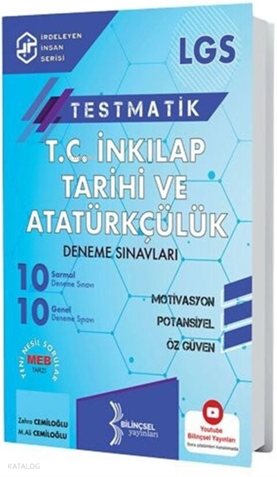 Bilinçsel Yayınları LGS Testmatik T.c. Inkılap Tarihi ve Atatürkçülük