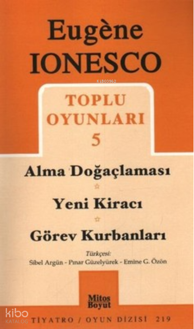Eugene Ionesco Toplu Oyunları 5