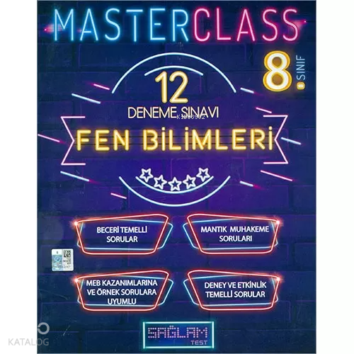 Sağlam Test 8. Sınıf Fen Bilimleri Masterclass 12 Deneme