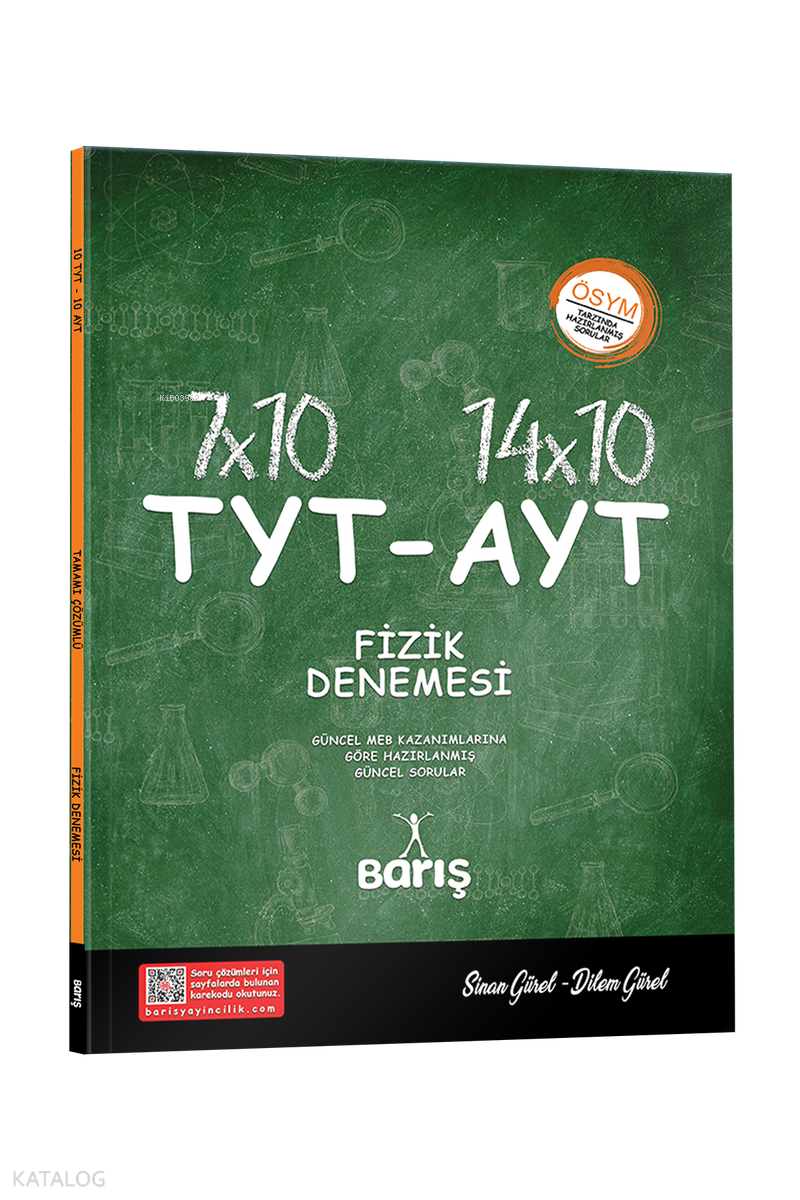 Barış Yayınları TYT AYT Fizik Denemesi