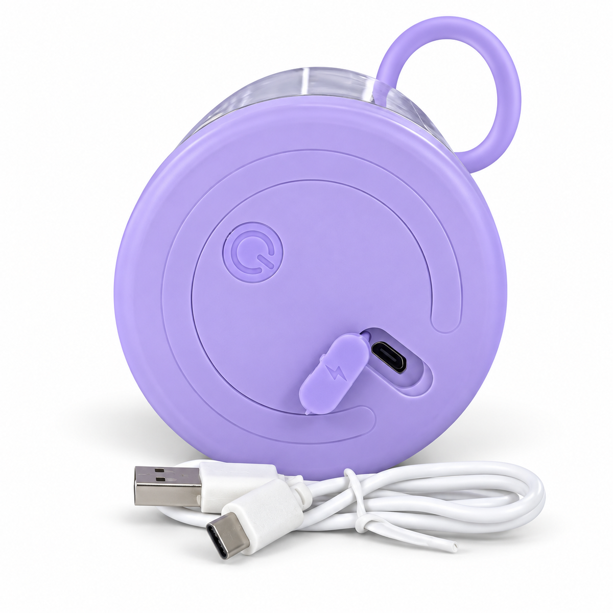 420 ml USB Şarjlı Taşınabilir Mini Blender & Smoothie Şişesi – Mor