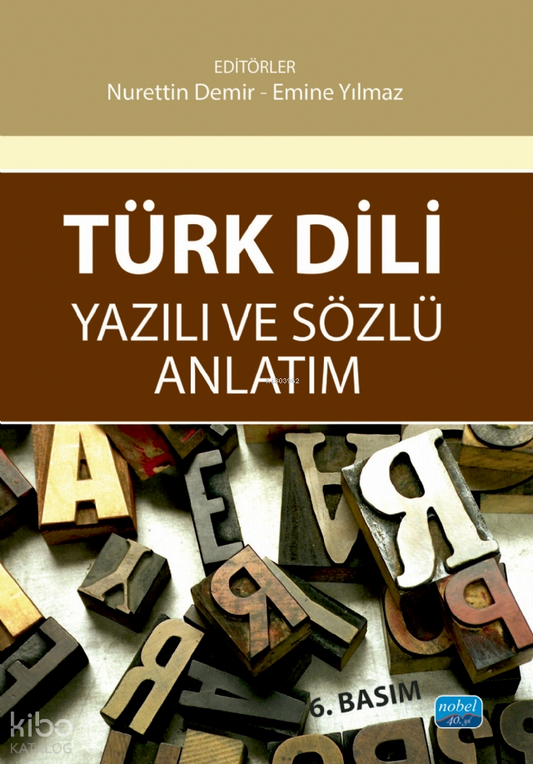 Türk Dili Yazılı ve Anlatım Sözlü Anlatım
