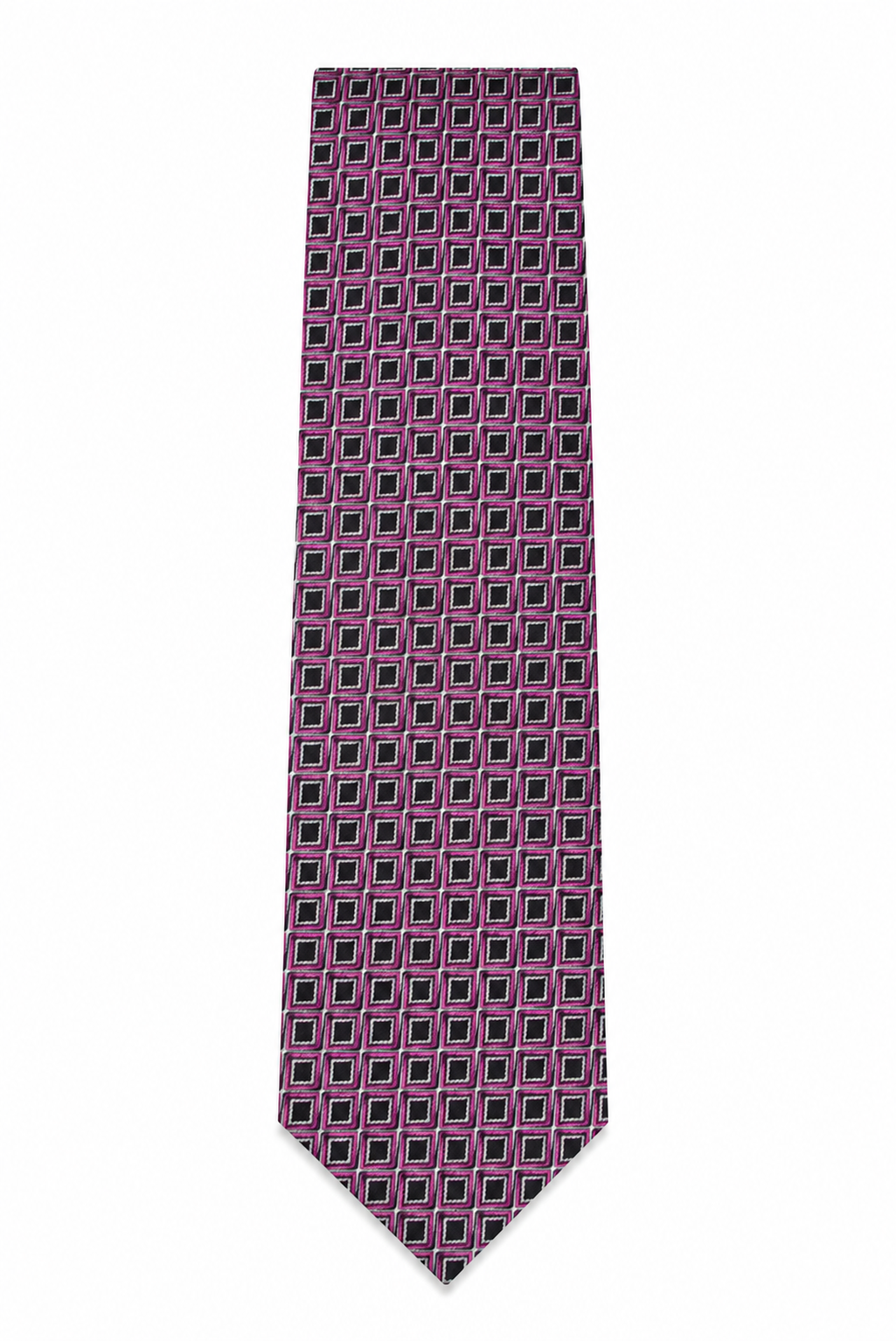 Kare Desenli Kravat (%100 Microfiber)