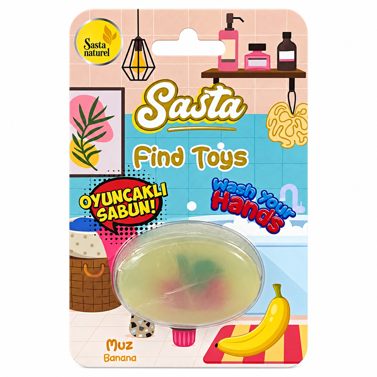 Sasta Find Toys Oyuncaklı Sabun – Çeşitli Kokular